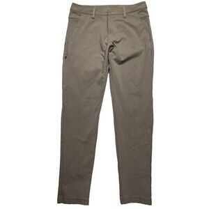 BYLT Everyday Pant 2.0 Men M (32x30) Beige Stretch Performance Fabric Hiking